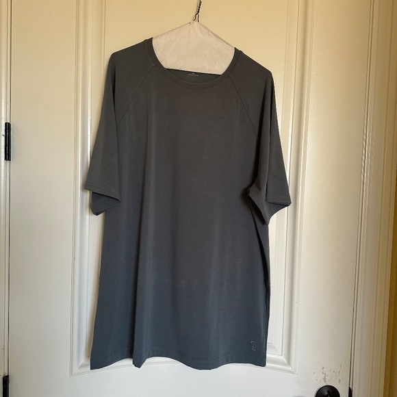 Cozy Earth Men’s Ultra-Soft Bamboo Raglan Tee – Size XXL (New, No Tags) - Picture 2 of 9